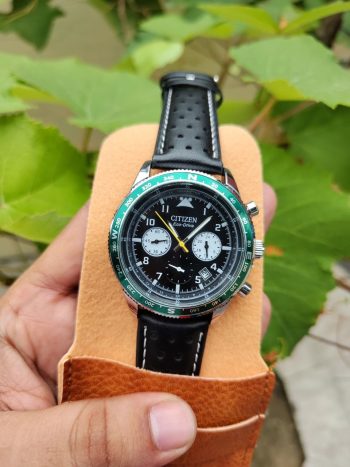 Eco_Drive Green Chronograph